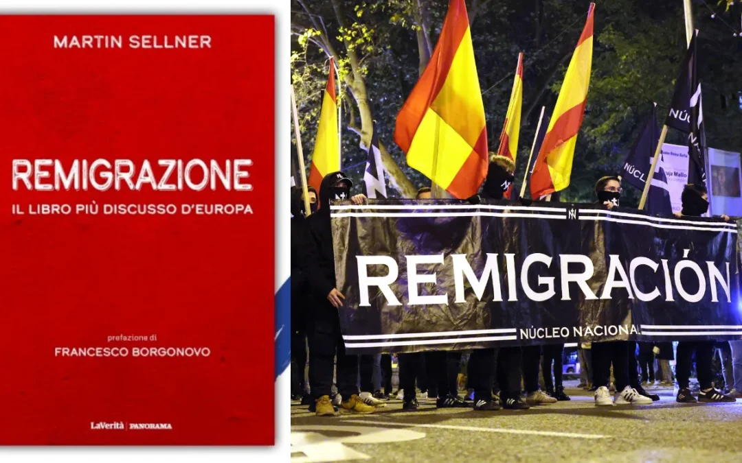 Het extremistische essay over remigratie, verspreid als bijlage bij La Verità